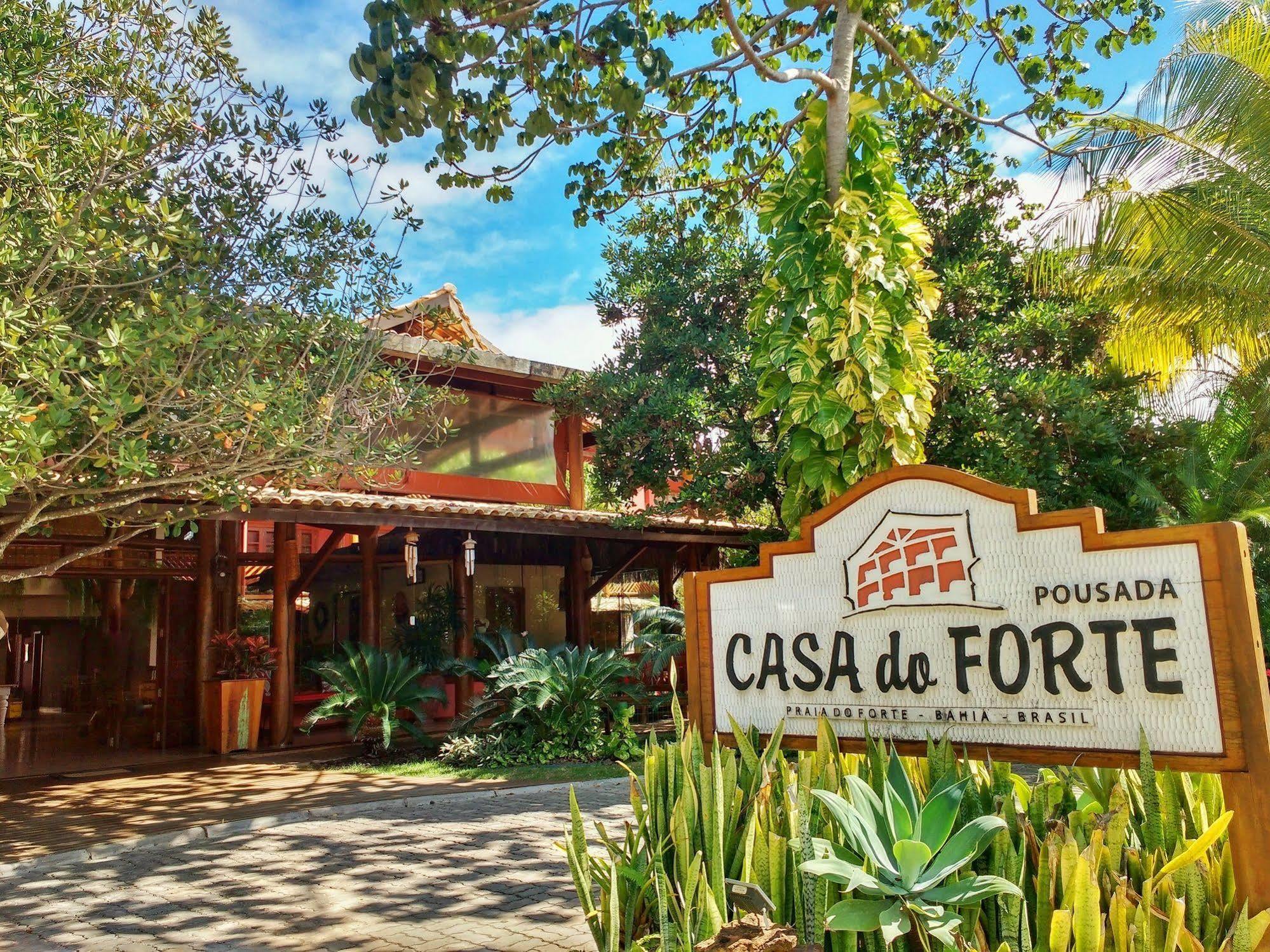 Pousada Casa Do Forte Mata de Sao Joao Exteriér fotografie
